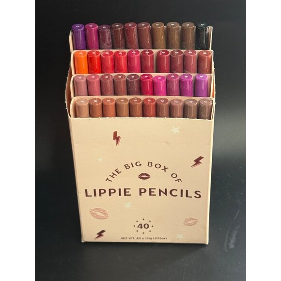 Colourpop The Big Box Of Lippie Pencils 40-Count Assorted Colors - Picture 1 of 3
